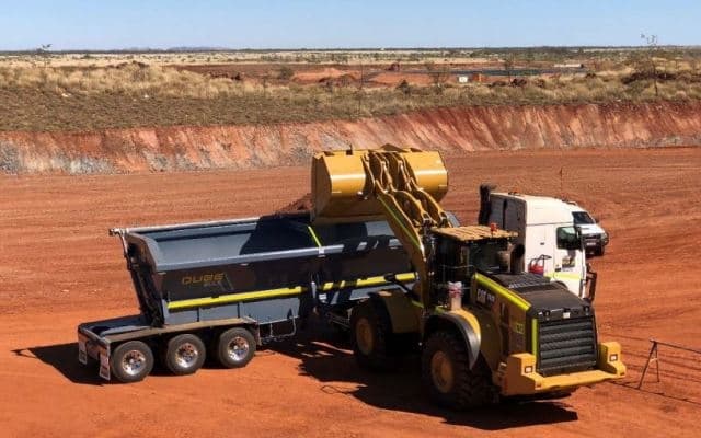 Altura Mining trucks first spodumene concentrate for export to China