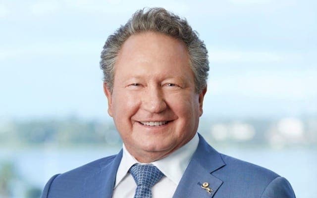 Andrew Forrest blazes a nickel trail