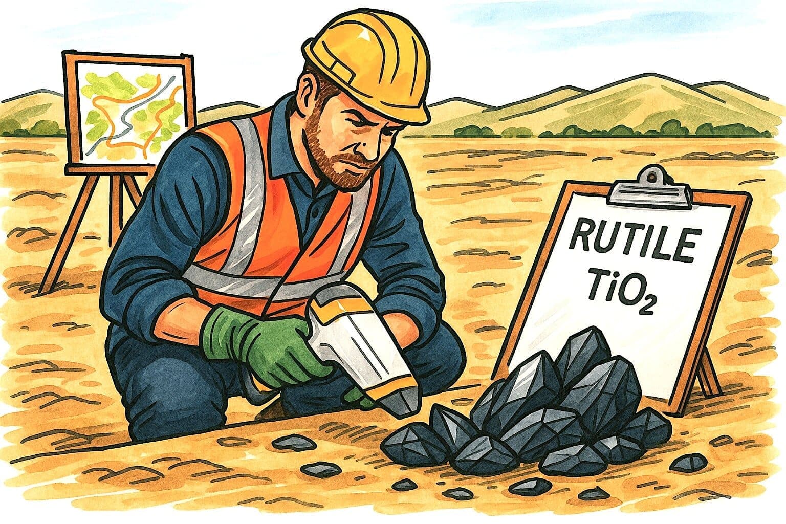 DY6 Metals Confirms High-Purity Rutile at Central Rutile Project in Cameroon