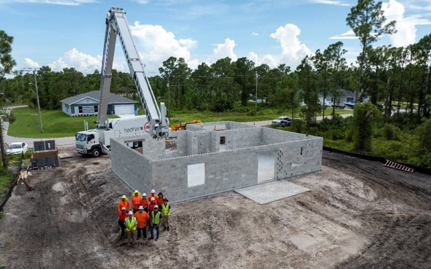 FBR’s Hadrian X robot completes first home walls in US demonstration program