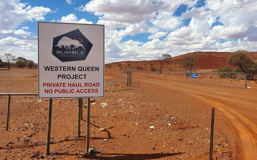 Rumble Resources to accelerate drilling at Western Queen after 76% MRE increase