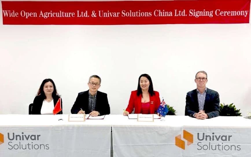 Wide Open Agriculture signs exclusive lupin protein distribution deal with Univar Solutions China